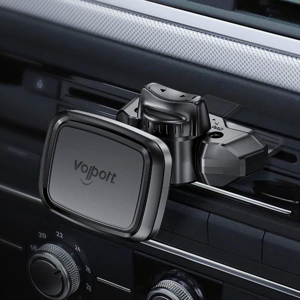 volport CD Slot Magnetic Phone Car Mount, Universal 360 Magnet Holder for iPhone 14 Plus 13 12 11 Pro Max