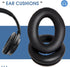 Replacement Earpads Cushions for Bose QuietComfort 35 & 35 II Headphones, Memory Foam, Softer Leather, Noise Isolation