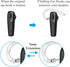 Ear Hooks Eartips Kit, 360° Rotatable Adjustable Soft Silicone Anti-Slip Sports Clamp for Newbee/Plantronics/TOORUN