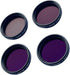 Telescope Neutral Density Filter Kits, ND4 ND8 ND16 ND32 for Astrophotography, Reduces Moon Glare