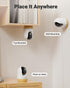 MUBVIEW 5MP 5/2.4G Plug-in Indoor Security Camera no Subscription, WiFi Pet Cam Indoor with Phone App, Dog Camera