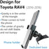 Car Phone Holder for 2013-2018 Toyota RAV4 - Auto Accessories Navigation Bracket Interior Decoration Mobile Cell Phone