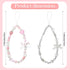 Hpmjz 2 pcs Beaded Camera Wrist Strap Phone Charms Straps Cute Pearl Digital Camera Charm Lanyard Beaded Phone Bracelet