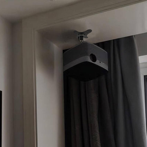 Vertically Mounted Projector Bracket, Universal Ceiling Wall Projector, 1/4" Screw, Mini Projector Bracket