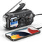 SIYEGK Emergency Weather Radio, Portable AM FM NOAA Radios with Crank SOS Alarm,