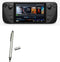 BoxWave Stylus Pen Compatible with Valve Steam Deck - DualTip Capacitive Stylus, Metallic Silver
