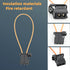 Narcilors 2 Pcs Male and Female Fiber Optic Loop Bypass Replacement for BMW Replacement for Mercedes Benz Diagnostic