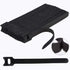 60 PCS 6 Inches Reusable Cable Ties, Adjustable Cord Straps for Wire Organizer and Cable Management - Black