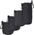 4PCS S M L XL Camera Lens Storage Bag, Portable Neoprene Black Elastic DSLR Lens Cover Pouch Set