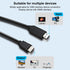 USB3.0 to HDMI Converter Cable 1.5M with Chip, 1080P Full HD USB2.0/3.0 Audio Video Adapter Male to Male for HDTV,