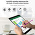 AULEEP Capacitive Stylus Pens for Touch Screen with 4 Pack 6 Nanofiber Tips Compatible for Phones, Tablets, iPads, Kindles (Silver Balck Rose Blue)