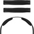 Geekria Protein Leather Headband Pad for Sennheiser PX100/PX200/PX80, Replacement Band Repair Part, Black