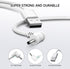 OLAIKE 2 Pack Charge Cable, 5m/16ft for Ring Stick Up Cam Battery/Plug-in & Ring Spotlight Cam Battery, White