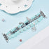 MOFREE Beaded Bracelet for Apple Watch Band 38mm 40mm 41mm, Handmade Crystal Beads Elastic Strap