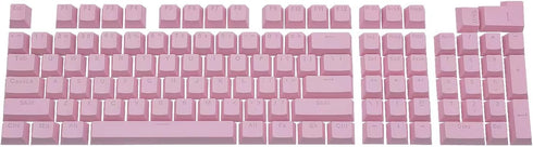 Granvela Keycaps, ABS Keycap Sets for Mechanical Keyboards | 104 Keys | ANSI US-Layout | Macaron | for RGB Backlit | Campatible with 100% 75% 65% 60% MX Keyboard- Light Pink by Granvela