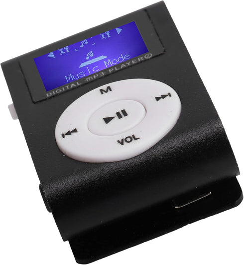 MP3 MP3 MP3 Zyyini Player, Portable LCD Mini Screen Player Digital Player with Sports BackClip Player