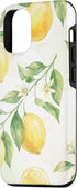 Sunny Citrus Garden Studio 12/12 Lemon Citrus Floral Watercolor Botanical Fresh Garden Case for iPhone Pro