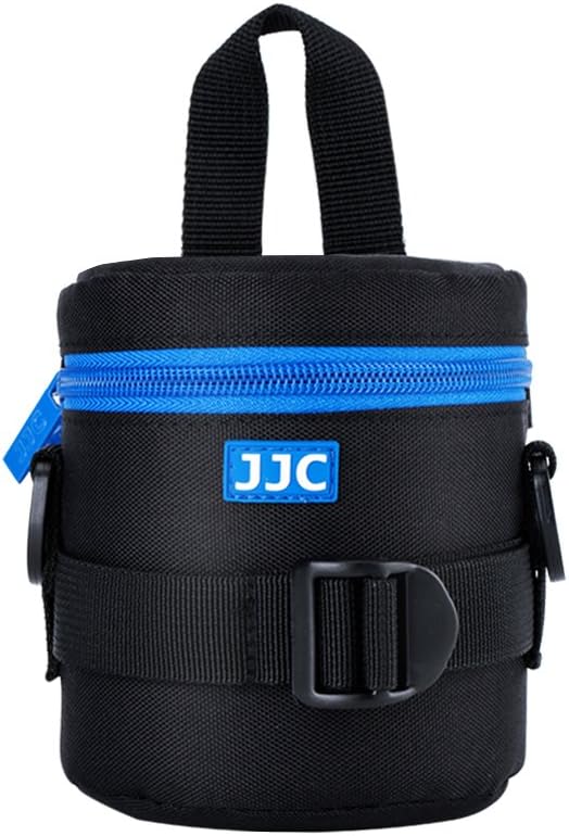 JJC Deluxe Lens Case Pouch Bag for Canon EF-S 18-55mm/EF 50mm f1.8/RF-S 18-150mm, Nikon AF-S 18-55mm/AF-P 18-55mm & More