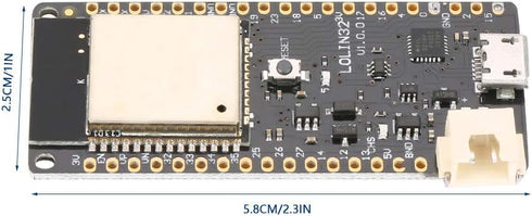 Walfront ESP-32 ESP-WROOM-32 Development Board WiFi & Bluetooth Card Module 4MB Flash WEMOS Lolin32 V1.0.0 by Walfront
