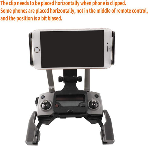 Hanatora 4-11 Inch Tablet Phone Front Holder Mount | Neck Lanyard for DJI Mavic Mini/Mini SE, Mavic 2 Pro