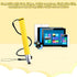 Kid Stylus Pen for Touch Screens, Sensitive Capacitive Stylus Pen for Smartphones Tablets (Yellow)