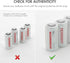 Tenergy Premium 12 Pack Non-Rechargeable CR123A 3V Lithium Battery, 1600mAh for Arlo Cameras and Smart Sensors