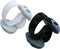 Coralpearl Desk Cable Drop Clips, Non-Adhesive Wire Management Clamp for Phone Chargers (1 Black + 1 White)