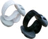 Coralpearl Desk Cable Drop Clips, Non-Adhesive Wire Management Clamp for Phone Chargers (1 Black + 1 White)