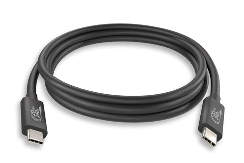 USB 4.0 Gen2 x 2 Type C Cable, 20Gbps High Speed Data Transfer, 4K Video, EPR 240W Ultra Fast Charging, Black, 2M
