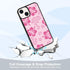 iPhone 13 Case - Pink Hibiscus Shockproof TPU, Cute Flower Design, 6.1 Inch, Protective Phone Case for Men, Girls,