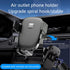 Car Mount Phone Holder: Clamp Type Navigation Mount for All Smartphones, Cell Phone Holder with Screw Hook
