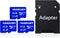 Vansuny Micro SD Card 64GB, 3 Pack, microSDXC Memory Card with SD Adapter, A1 App Performance, V30 4K Video