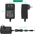 TKDY 24V Power Supply for LED Strip Lights, 24Vdc 1.5A AC Adapter Charger Cord for 24 Volt Devices