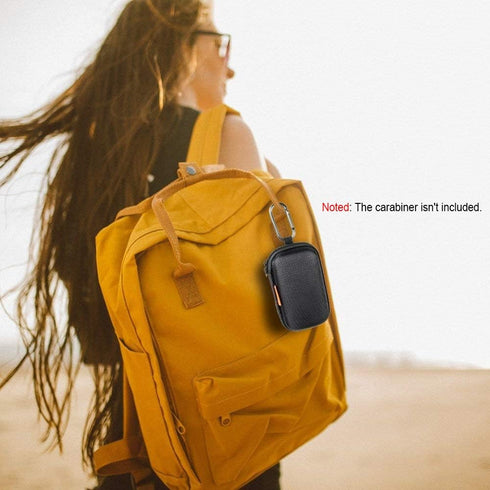 GLCON Headset, Rectangle Small Hard EVA Case - Portable Protection Earbud Case Zipper Pouch for Earphone, Flash Drive