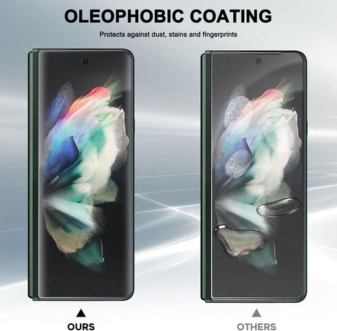 (3 Sets) Full Coverage Protector, Anti-Scratch, High Definition Edge to Edge HD for Samsung Galaxy Z Fold 3 5G
