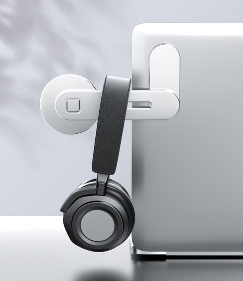 CloudValley Magnetic Phone Holder for Laptop, Designed for iPhone 16/15/14/13/12 MagSafe, Adjustable Side Mount