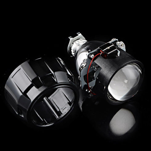 H1 2.5 inch Astra Depot Bi-Xenon Front Lamp Projector Lens Compatible With Lights Retrofit, Custom Conversion