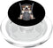 English Bulldog Puppy Lover PS Funny English Bulldog Puppy In A Baby Carrier. Dog Lover PopSockets PopGrip