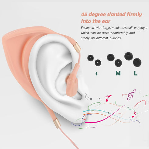 Wired Earbuds Headphones, 3.5mm Elf Earphones for Halloween, Cosplay Headset Wired Music Headphone