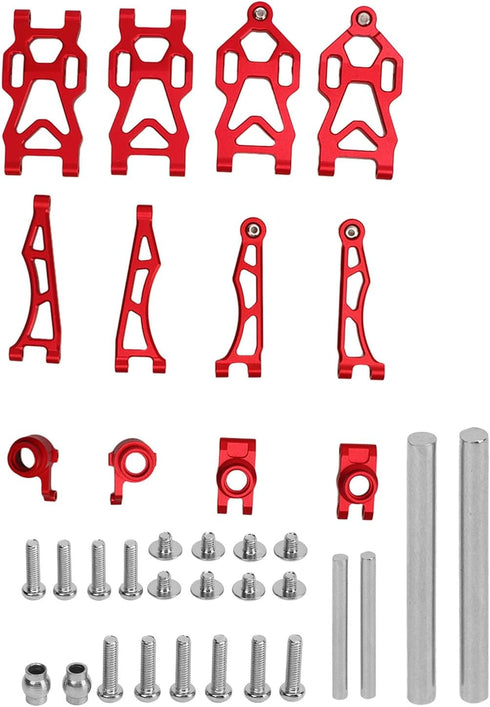 RiToEasysports 1/16 RC Suspension Arms, Precision Engineered Aluminum Alloy Upgrade Kit for Scale Remote Control Cars