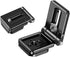 VEETALEE 1/4" 3/8" Foldable Camera L Bracket,Tripod Quick Release Plate, Aluminum Vertical Horizontal Switching Mount