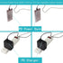 Type-C to DC Power Cable - 3ft USB-C Plug to DC 5.5 x 2.1mm Male Charging Cable for 9 Volts Device