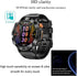3 Pack Compatible with FOXBOX ST19 Smart Watch 1.43 inch Screen Protector, Tempered Glass for LIGE Smartwatch