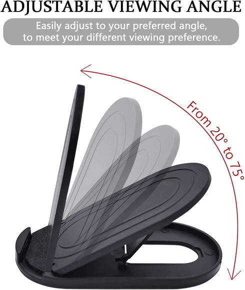 Cell Phone Stand, 2Pack Portable Foldable Desktop Holder, Adjustable Universal Multi-Angle Cradle Stands for Tablet