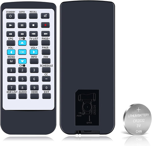 HZIME (with Battery) New Replacement Remote Control Compatible for RCA Digital TV Converter