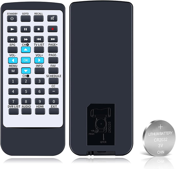 HZIME (with Battery) New Replacement Remote Control Compatible for RCA Digital TV Converter