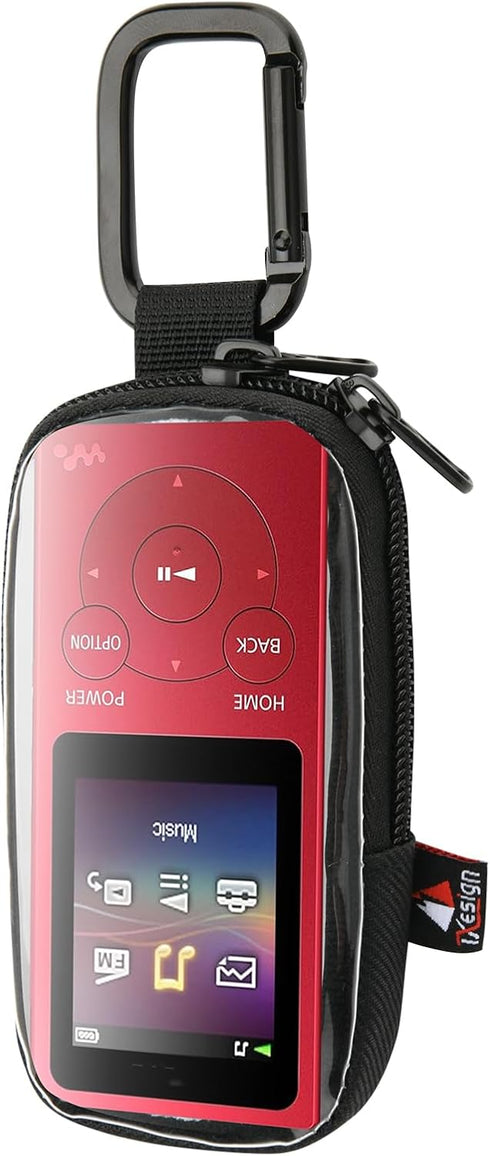 TXEsign MP3 Player Case Storage Bag Compatible with Sony NWE394 MP3 Player, Carry