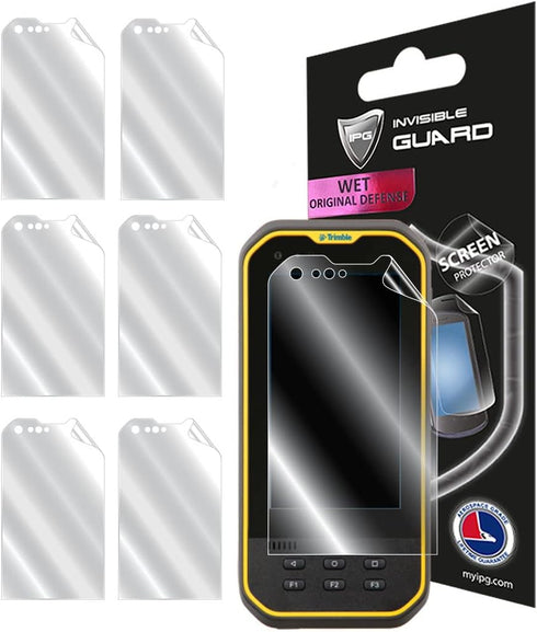 IPG Hydrogel SCREEN Protector for Trimble Nomad 5 (6 Units), Invisible Ultra HD Clear Film Anti Scratch