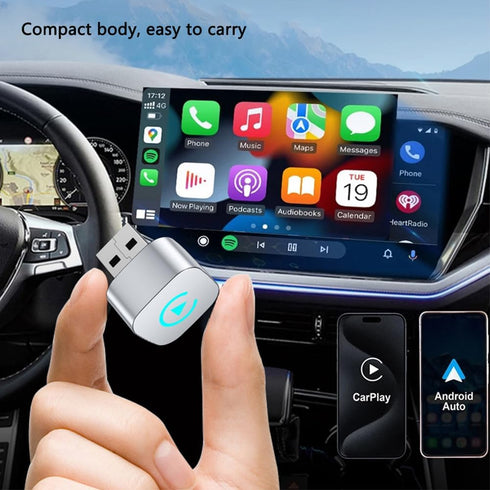 MZYLW 2017 2018 2019 2020 2021 2022 2023 2024 2-in-1 Car Wireless CarPlay Adapter for Nissan Murano Support Apple