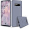 Abitku Compatible with Galaxy S10 Case, Liquid Silicone Microfiber Cloth Lining Full Body Cover with Screen & Camera